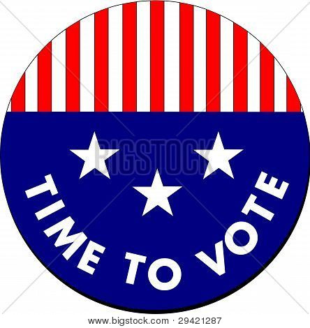 Zeit, um die SchaltflÃ¤che abstimmen