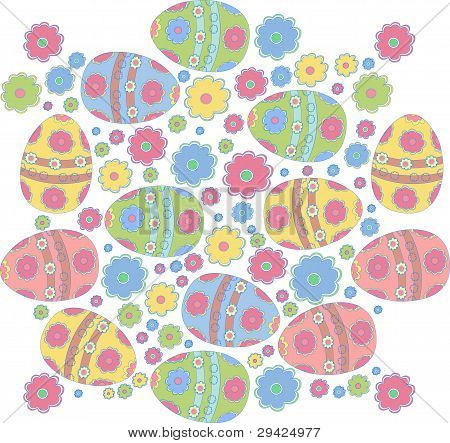 Ornament with Easter egg