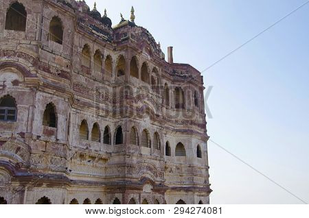 Inner Wall Of Mehrangarh Or Mehran Fort, Jodhpur, Rajasthan, India