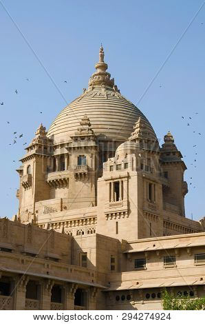 Umaid Bhawan Palace, One Of The Worlds Largest Private Residences, Jodhpur, Rajasthan, India