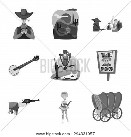 Vector Illustration Of Ranch And Farm Icon. Set Of Ranch And History Stock Vector Illustration.