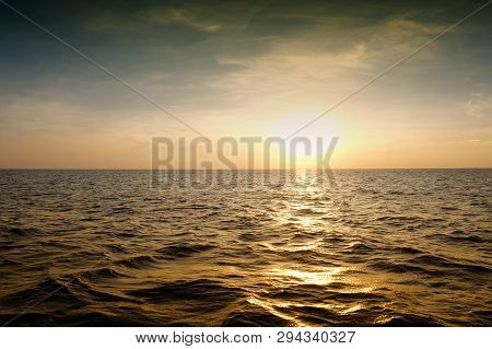 Samaesarn Island In Evening Sunset View ,chong Samaesarn Is A Popular Tourist Destination Thailand.