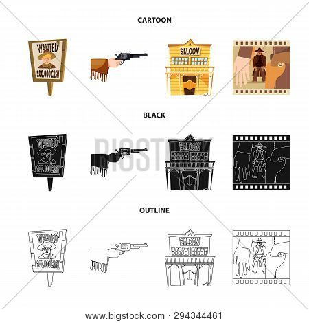 Isolated Object Of Texas And History Symbol. Collection Of Texas And Culture Stock Vector Illustrati