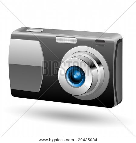 Kamera 1. Helppo muokata vector icon.