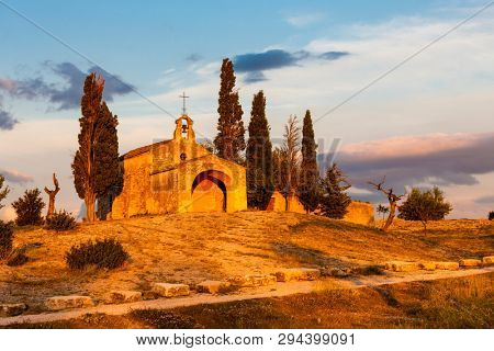 Chapel St. Sixte near Eygalieres, Provence, France