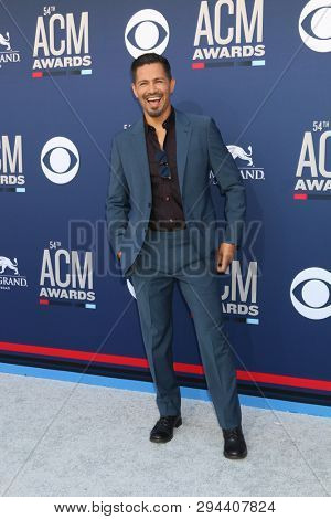 LAS VEGAS - APR 7:  Jay Hernandez at the 54th Academy of Country Music Awards at the MGM Grand Garden Arena on April 7, 2019 in Las Vegas, NV
