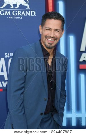 LAS VEGAS - APR 7:  Jay Hernandez at the 54th Academy of Country Music Awards at the MGM Grand Garden Arena on April 7, 2019 in Las Vegas, NV
