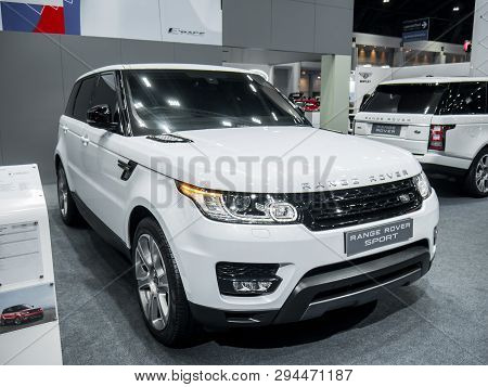 Land Rover Range Rover Sport On Display In Bangkok International Motor Show 2018.