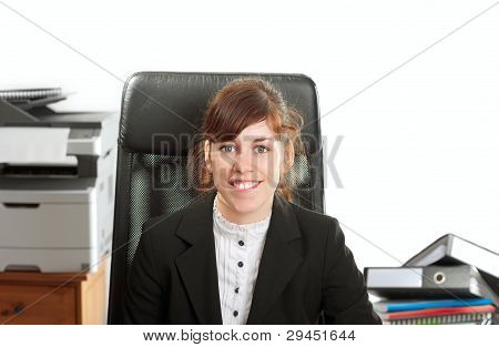 Business Lady In un ufficio
