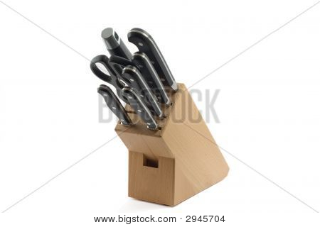 Ensemble de cuisine couteaux