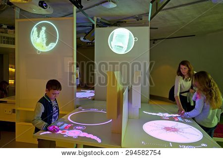 London, England - February 18, 2016: The Natural History Museum In London