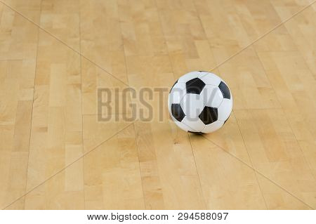 Futsal Background. Indoor Soccer Futsal Ball. Team Sport .