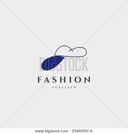 Fashion Lady Beauty Collection In Simple Line Logo Template Vector Illustration Icon Element
