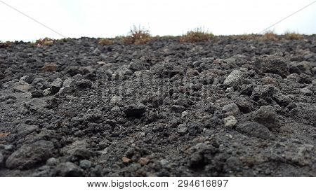 Volcanological Stone, Etna Volcano In Siclity, Italy