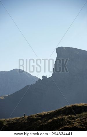 Peaks in Oza Valley, Pyrenees, Spain.
