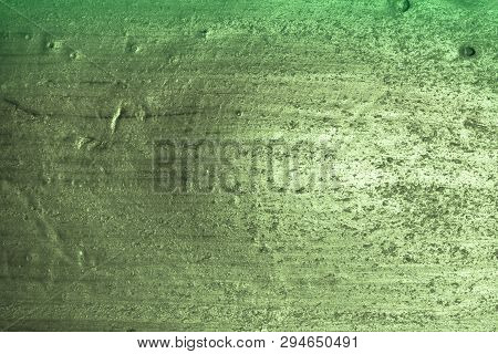 Cute Creative Green Retro Metalline Paint Texture - Abstract Photo Background