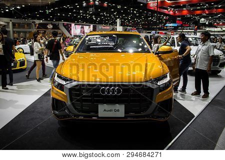 Audi Q8 On Display In Bangkok International Motor Expo 2018.