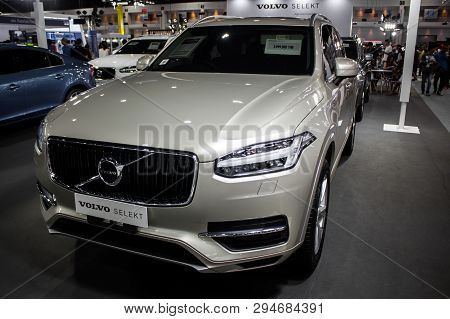 Volvo Selekt On Display In Bangkok International Motor Expo 2018.