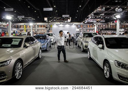 Volvo Selekt On Display In Bangkok International Motor Expo 2018.