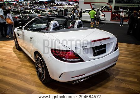 Mercedes Benz Certified On Display In Bangkok International Motor Expo 2018.