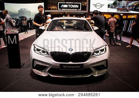 Bmw M2 Competition On Display In Bangkok International Motor Expo 2018.