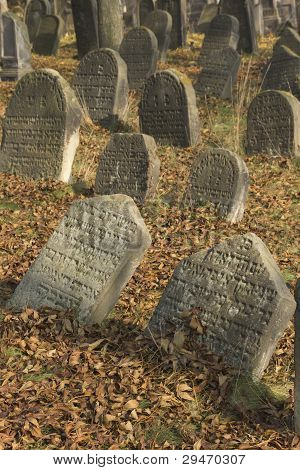 jÃ¼discher Friedhof in Libochovice (Tschechische Republik)