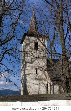 Ancient Gothic Church Of All Saints Ludrova, Slovakia