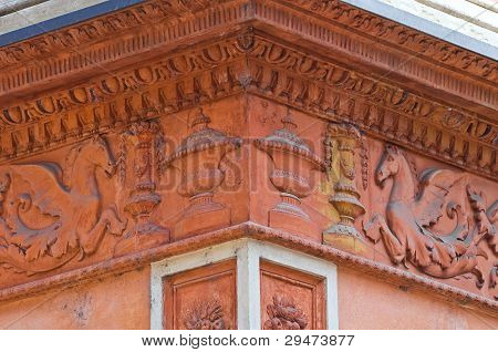 Borgatti Theater. Cento. Emilia-Romagna. Italien.