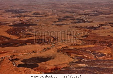Machtesh Ramon - erosion crater in the Negev desert, the most picturesque natural landmark of Israel