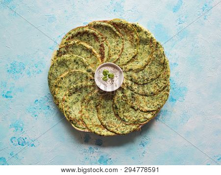Spinach Adai - Indian Green Pancakes. Ramadan Food.
