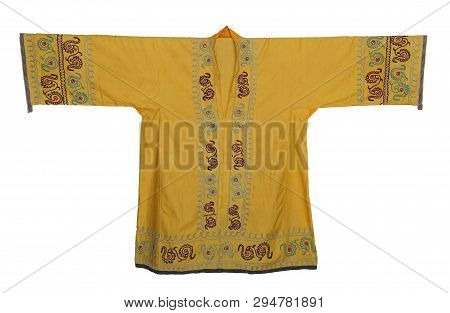 Caftan On A White Background