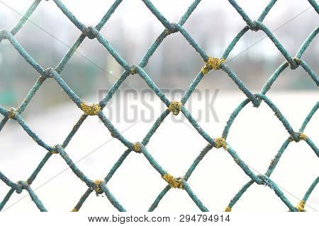 Pattern Metal Wire Cage Structure, Used For Textured And Background