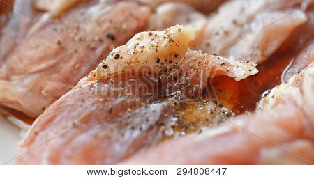 Marinade chicken fillet