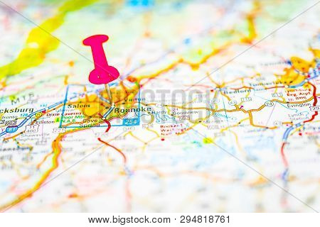 Roanoke On The Map, Atlases Of Cities And Guides