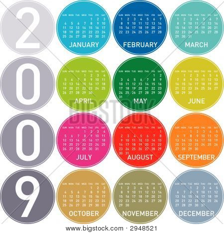 Calendário 2009