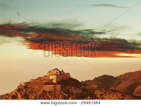  tibetische Kloster, tibet