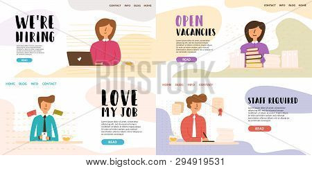 Girl Flat Banner Got Vector Photo Free Trial Bigstock