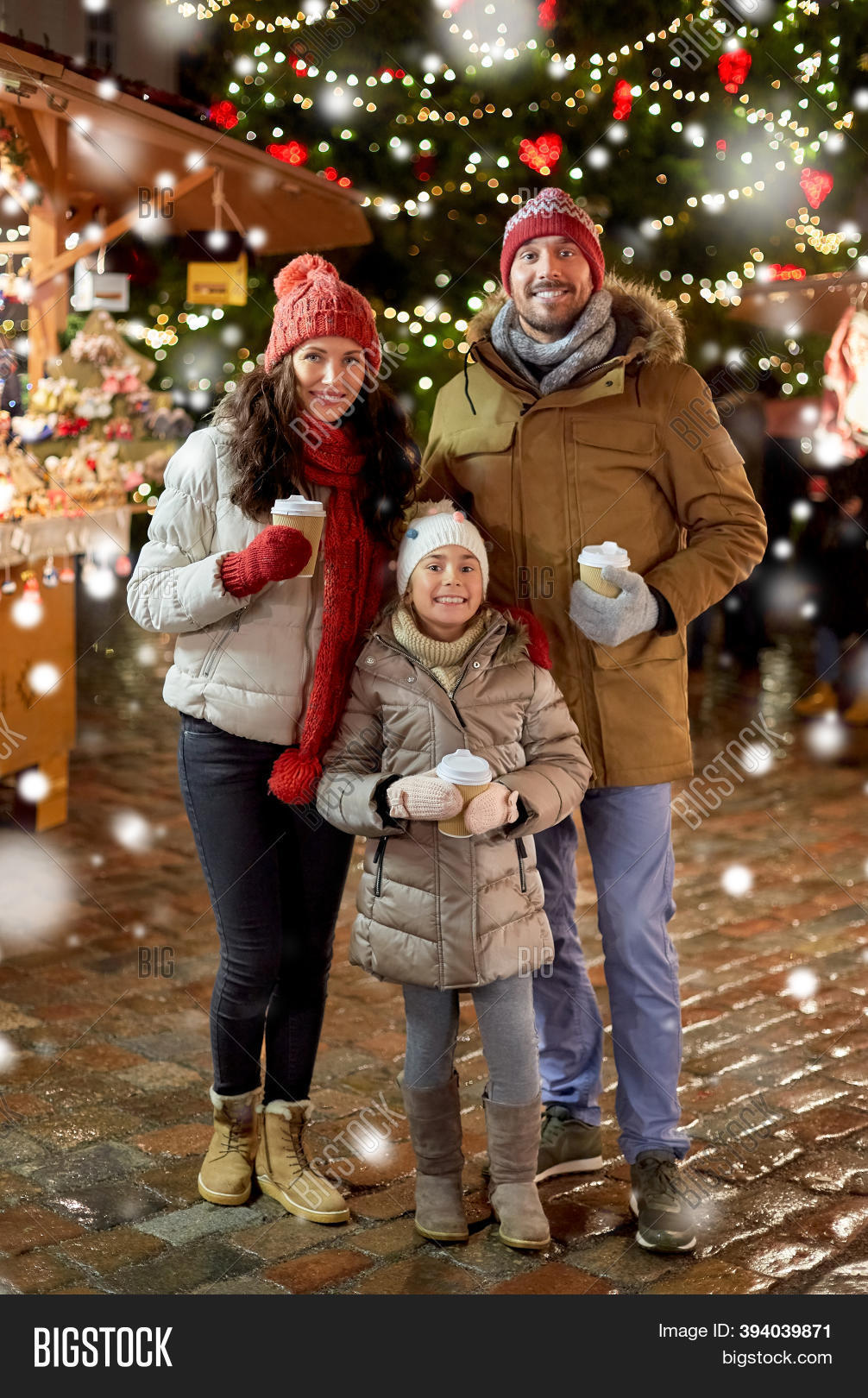 Family, Winter Image & Photo (Free Trial) Bigstock