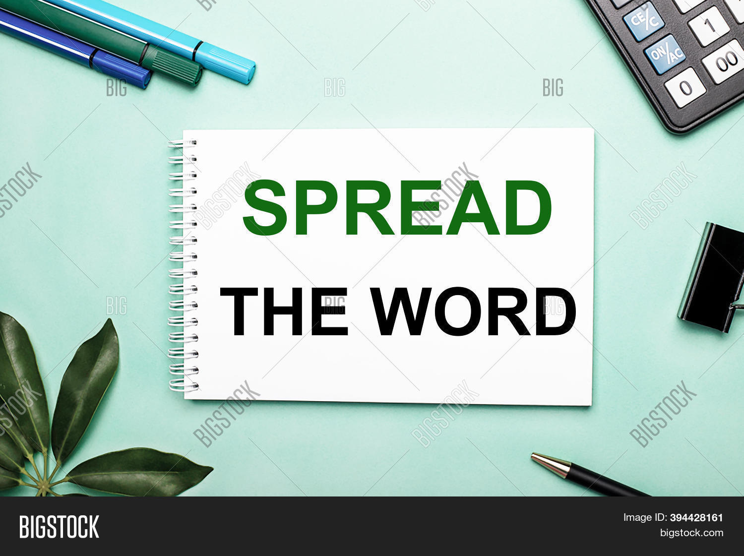 Spread Word Written On Image & Photo (Free Trial) Bigstock
