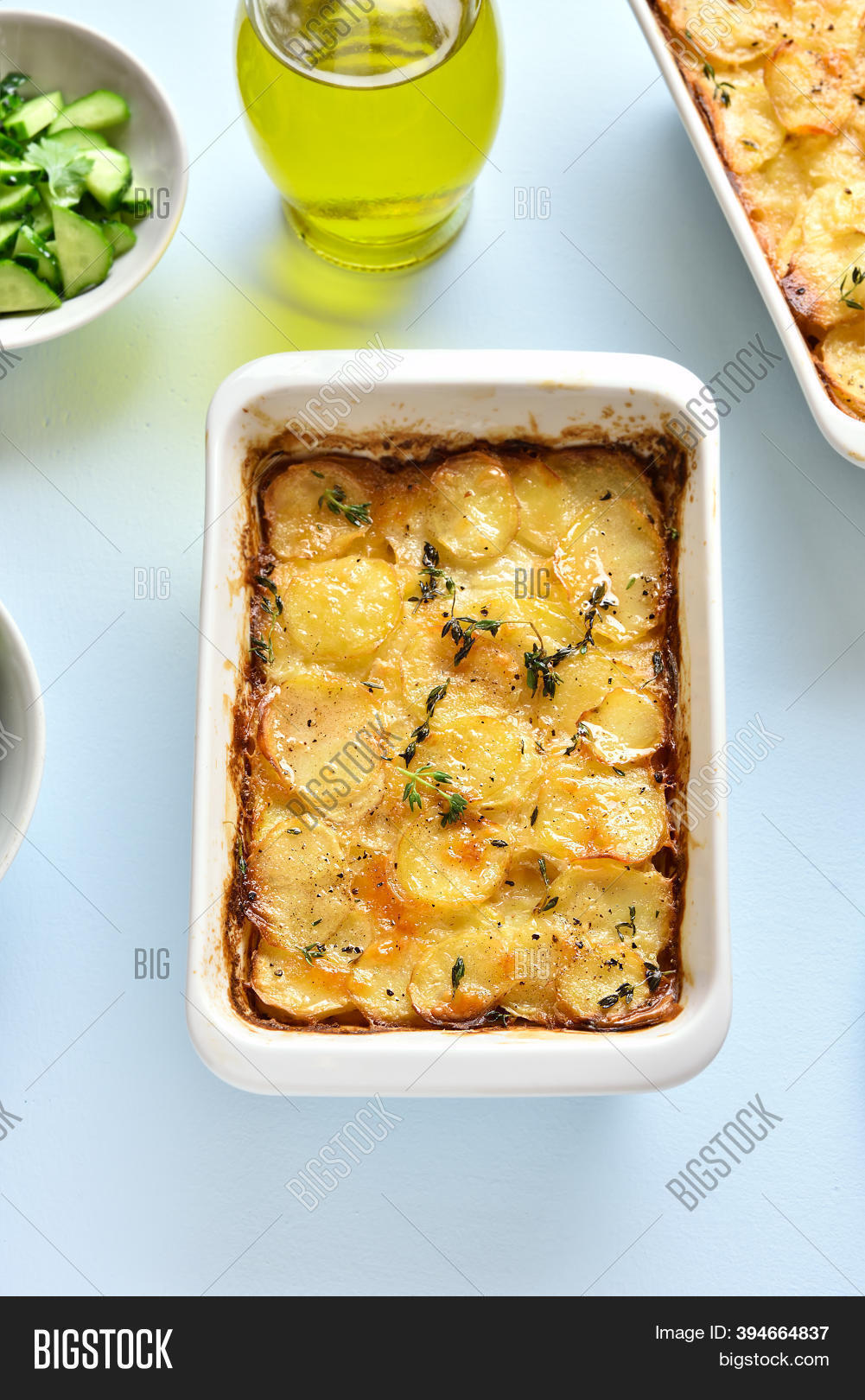 Potato Gratin Baking Image & Photo (Free Trial) Bigstock