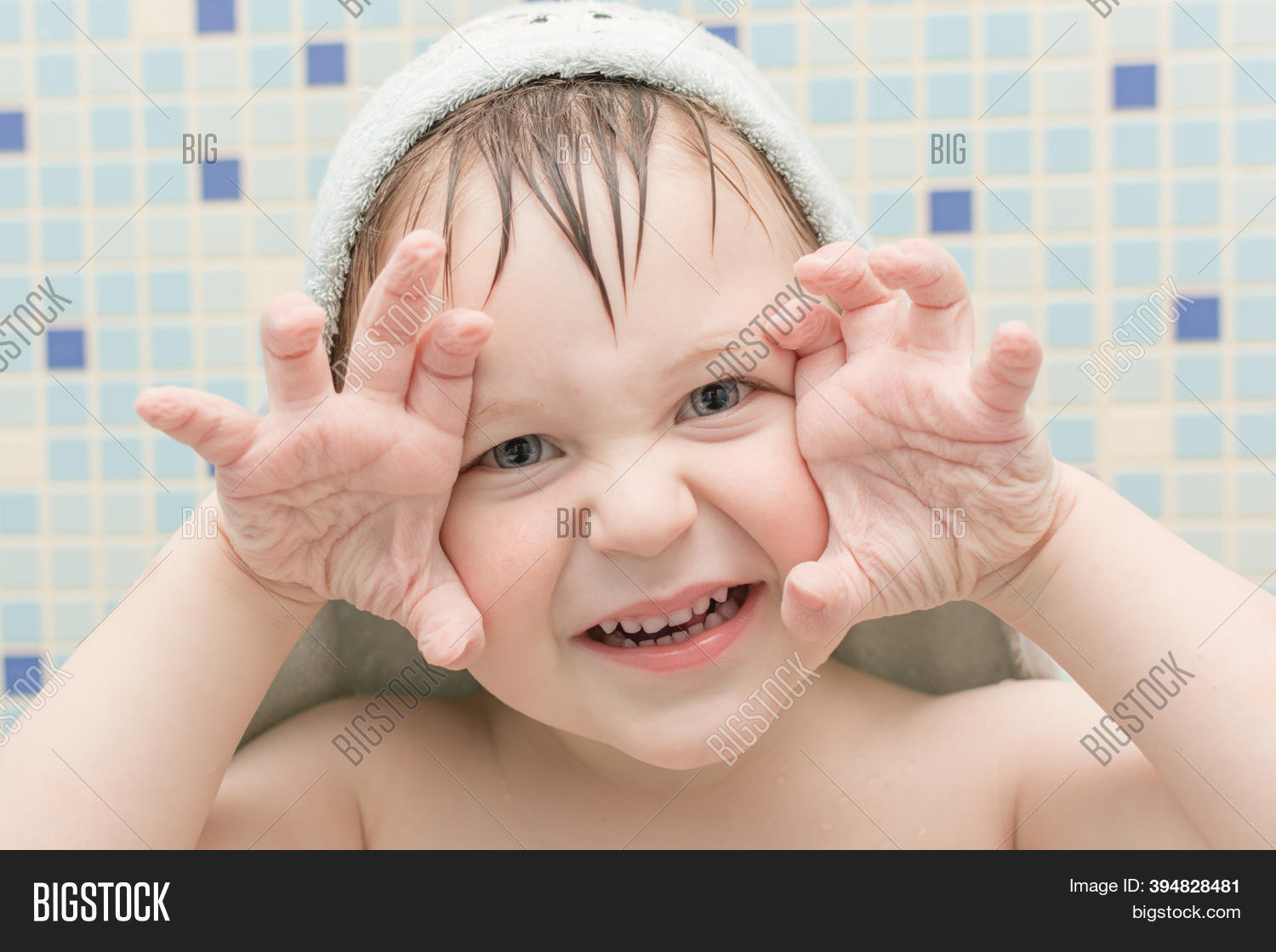 Little Boy Shower Image & Photo (Free Trial) Bigstock