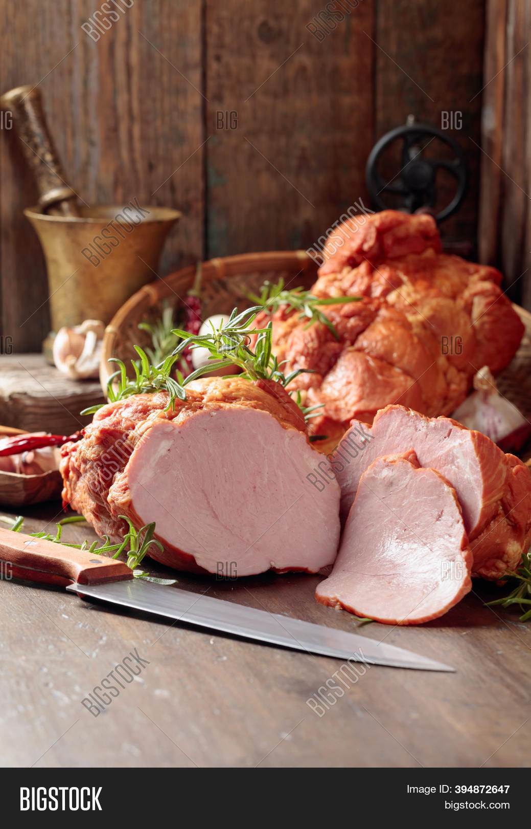 Smoked Ham Herbs, Image & Photo (Free Trial) Bigstock