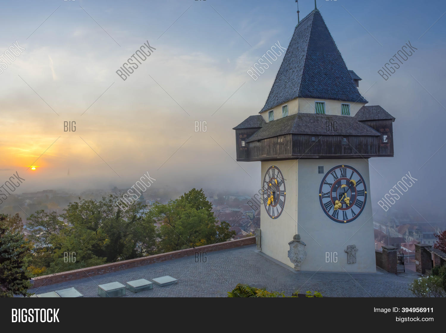 Famous Clock Tower On Image & Photo (Free Trial) Bigstock