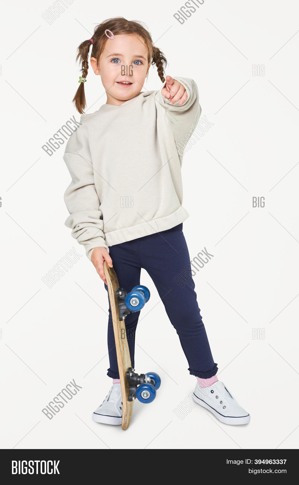 Girl Hoodie Skateboard Image & Photo (Free Trial) Bigstock