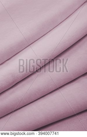 Soft Fluffy Fabric Of Different Shades, Horizontal Background