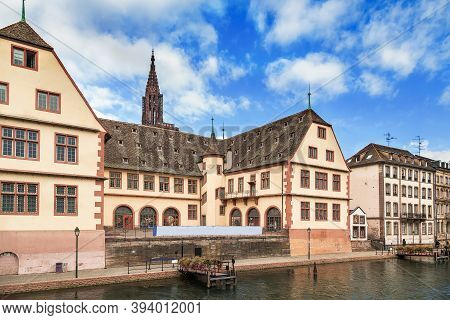 Renaissance Building Of The Former Slaughterhouse (grande Boucherie) In Starasbourg, France