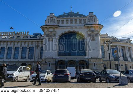 Russia, St. Petersburg 30,03,2019 Vitebsky Railway Station - Passenger Terminal Of St. Petersburg-vi