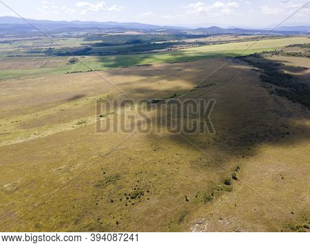 Aerial View Of Iskar Panega Geopark Along The Gold Panega River, Bulgaria