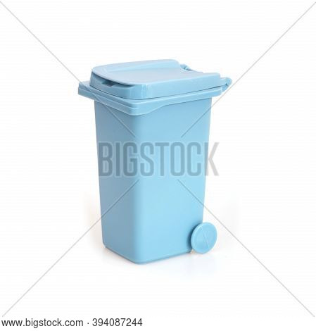 Separate Waste Bin Isolated On White Background