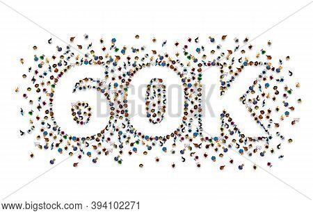 Thank You Followers Peoples, 60k Online Social Group, Happy Banner Celebrate, Vector